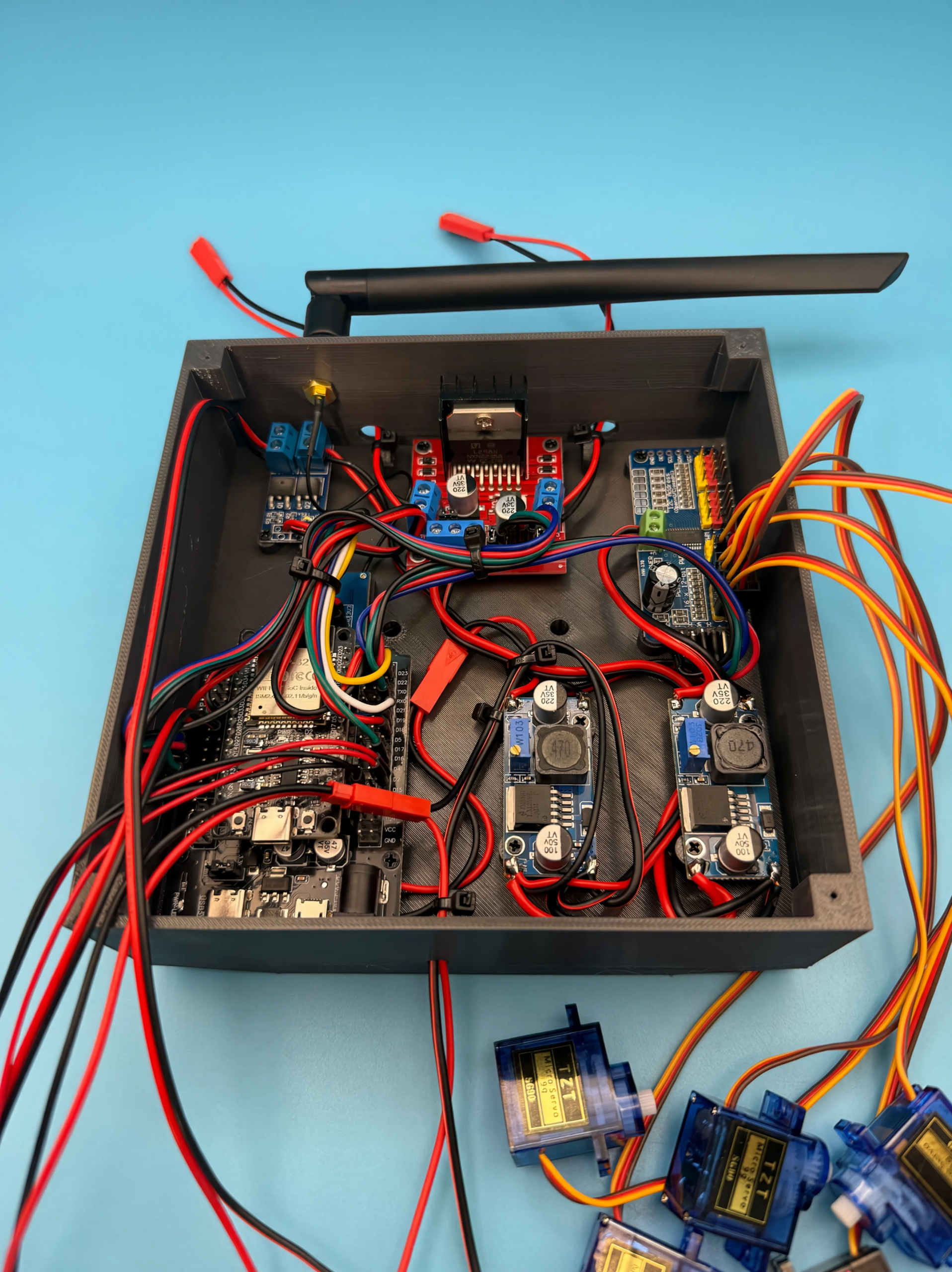 Система дистанционного управления роботом-манипулятором на базе ESP32 и LoRa Система дистанционного управления роботом-манипулятором на базе ESP32 и LoRa